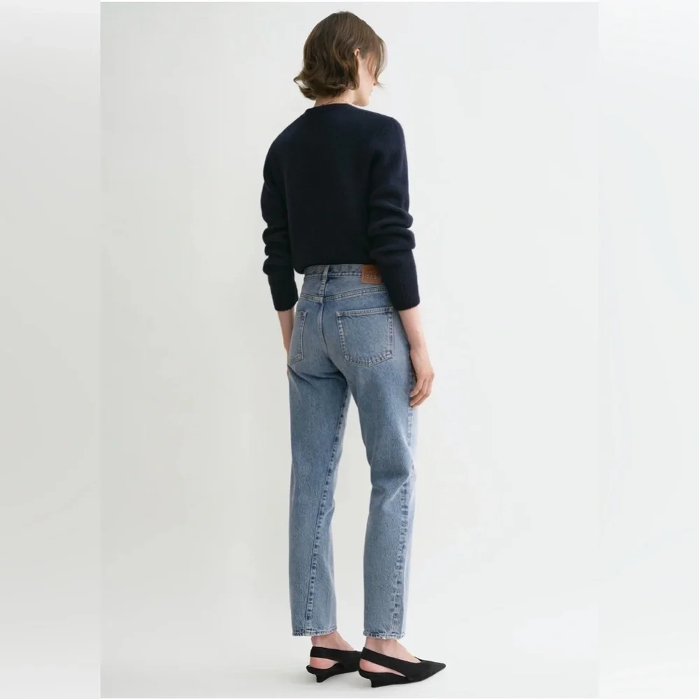 Toteme Twisted seam denim worn blue NWT - Picture 3 of 10